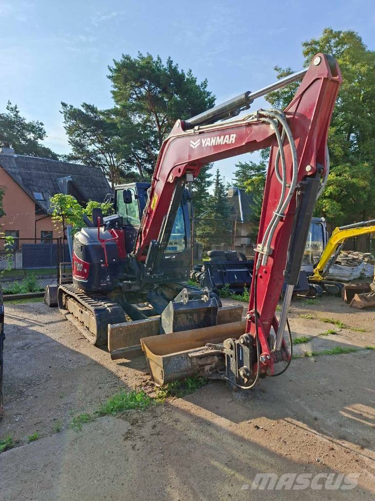Yanmar Vio 80 Средни екскаватори 7т - 12т