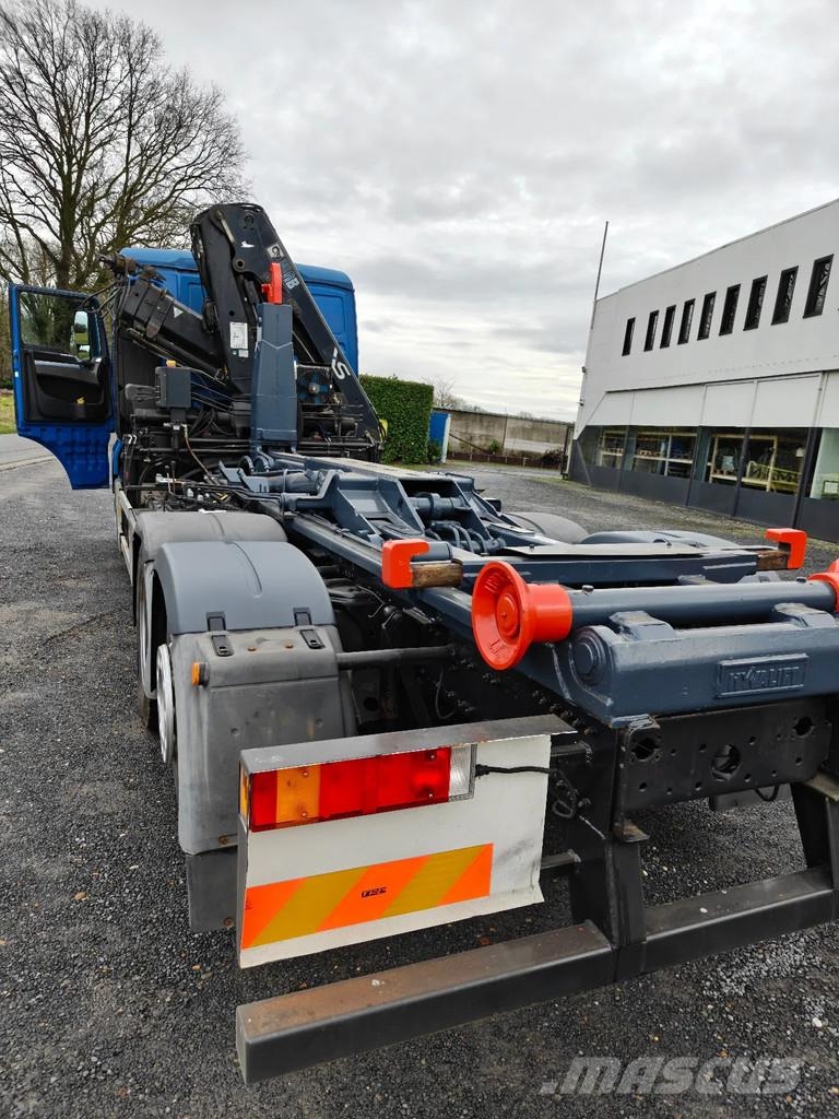 MAN TGX 26.400 Container Hyvalift Crane HIAB 144 Camiones polibrazo