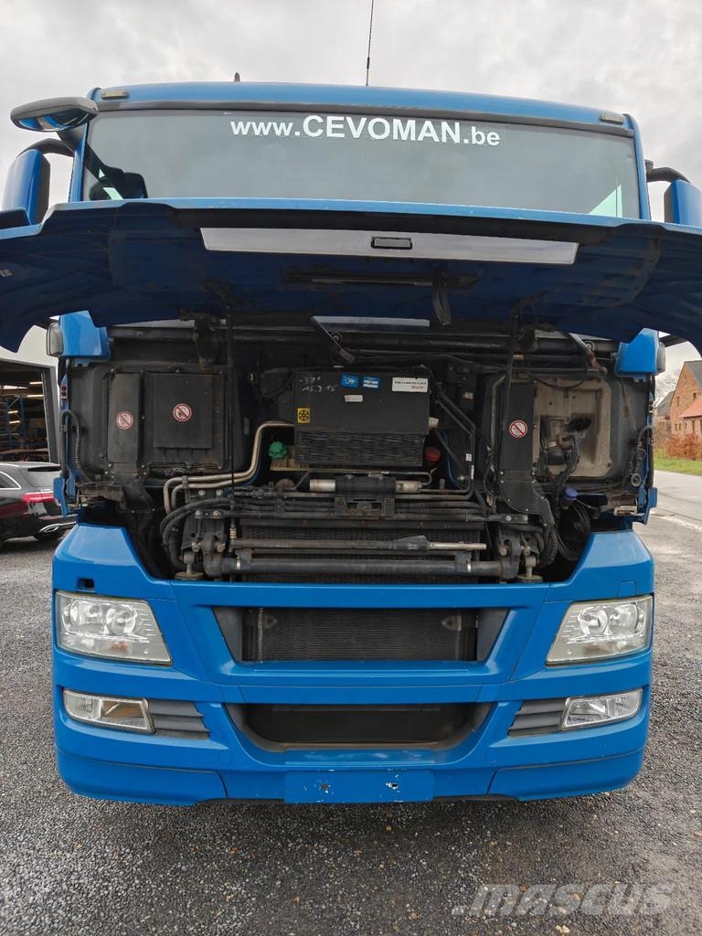 MAN TGX 26.400 Container Hyvalift Crane HIAB 144 Camiones polibrazo
