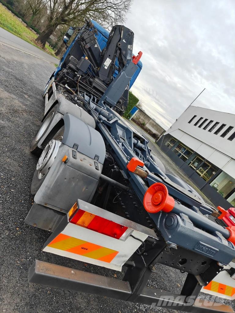 MAN TGX 26.400 Container Hyvalift Crane HIAB 144 Camiones polibrazo
