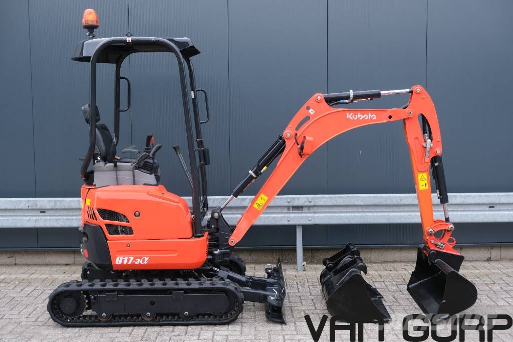 Kubota U 17-3 | 2022 | 783h 소형 굴삭기 7톤 미만