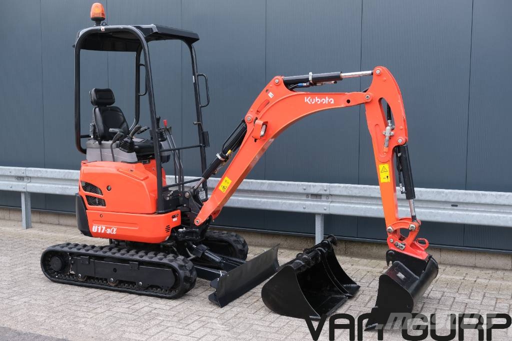 Kubota U 17-3 | 2022 | 783h 소형 굴삭기 7톤 미만