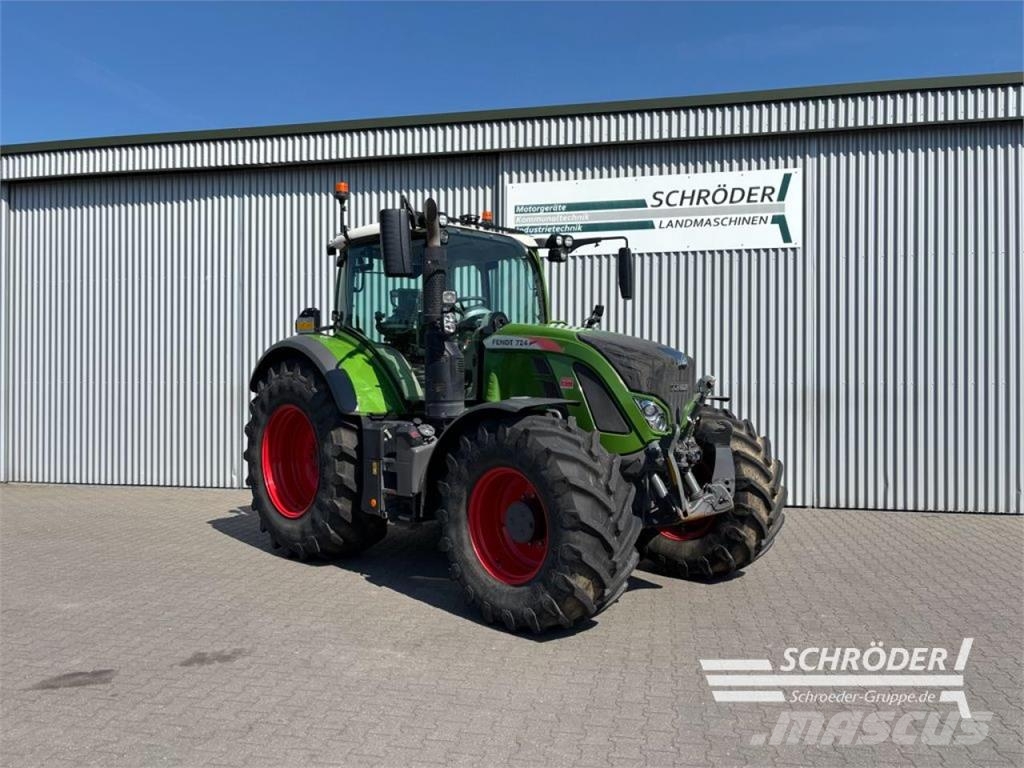 Fendt 724 VARIO S4 PROFI PLUS Tratores Agrícolas usados