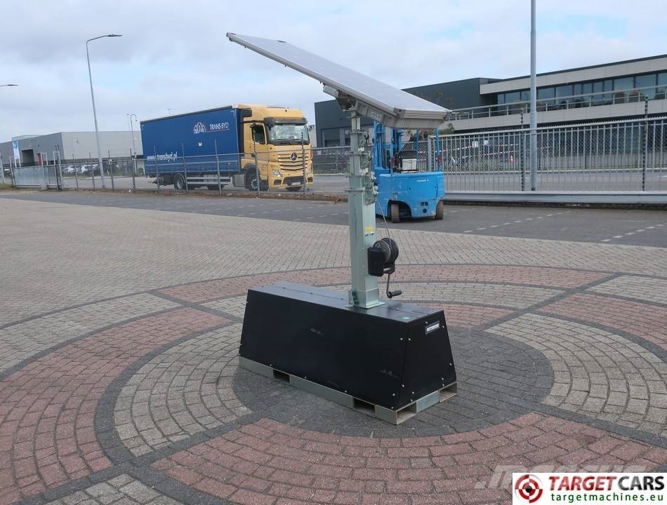 Trime X-Pole 2x25W Led Solar Tower Light Torres de iluminación