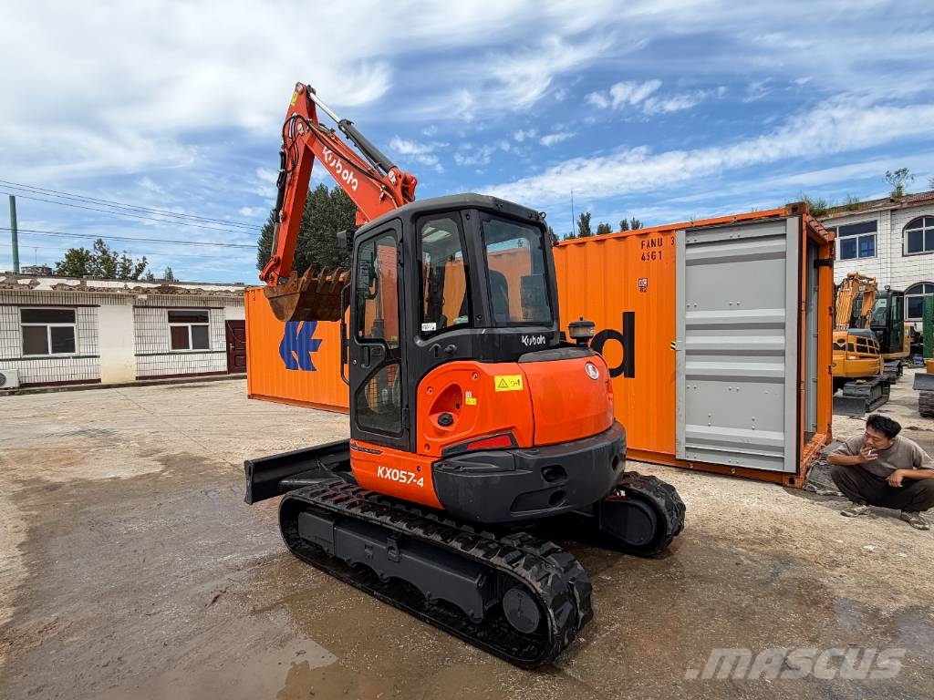 Kubota KX 057-4 حفارات صغيرة أقل من 7 طن (حفارات صغيرة)