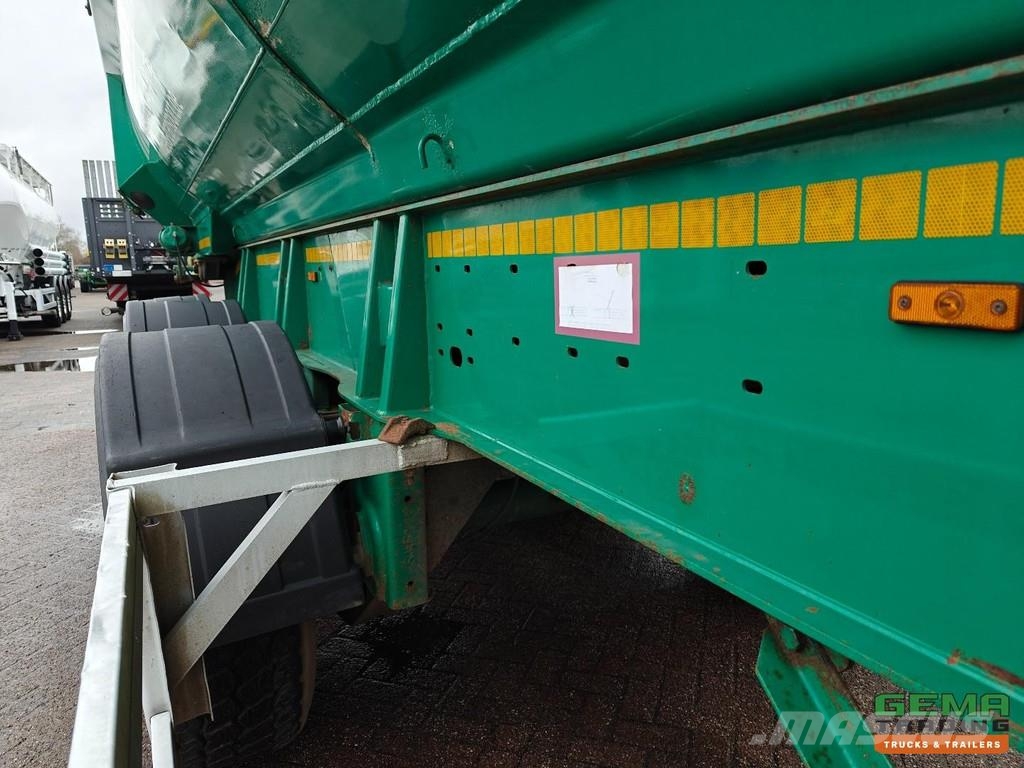 MOL MO4DAST3 3-Axle SAF - Tipper 30m³ - ALU/Steel - Di نصف مقطورات قلابة