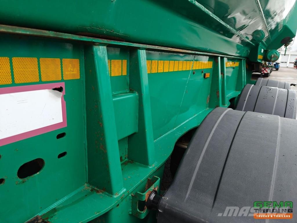 MOL MO4DAST3 3-Axle SAF - Tipper 30m³ - ALU/Steel - Di نصف مقطورات قلابة