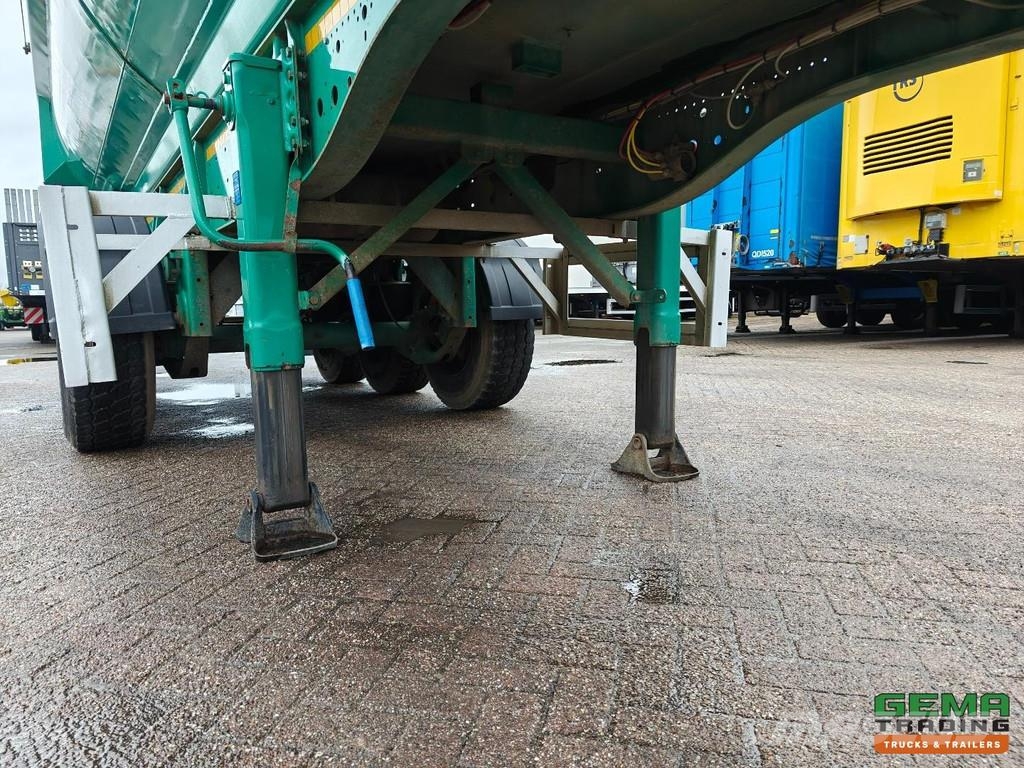 MOL MO4DAST3 3-Axle SAF - Tipper 30m³ - ALU/Steel - Di نصف مقطورات قلابة