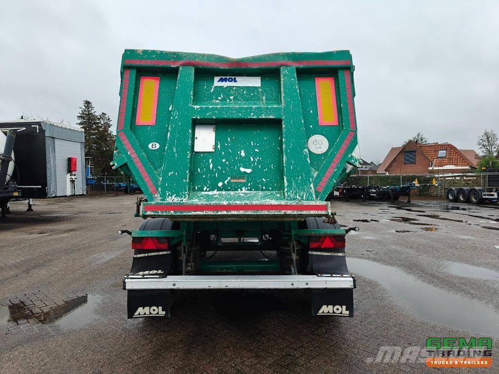 MOL MO4DAST3 3-Axle SAF - Tipper 30m³ - ALU/Steel - Di نصف مقطورات قلابة