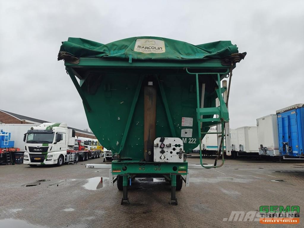 MOL MO4DAST3 3-Axle SAF - Tipper 30m³ - ALU/Steel - Di نصف مقطورات قلابة