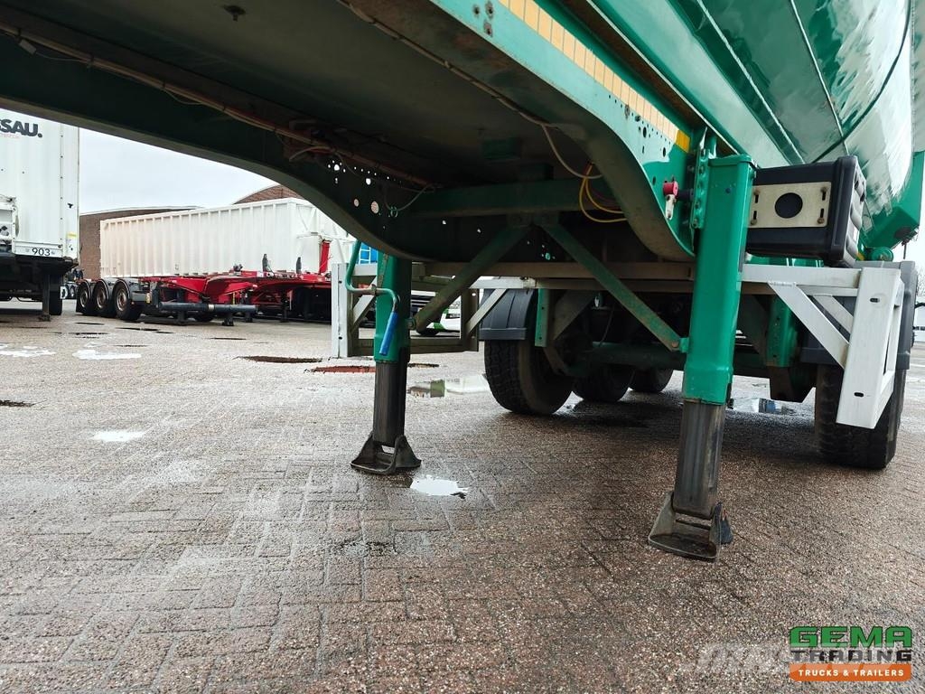MOL MO4DAST3 3-Axle SAF - Tipper 30m³ - ALU/Steel - Di نصف مقطورات قلابة