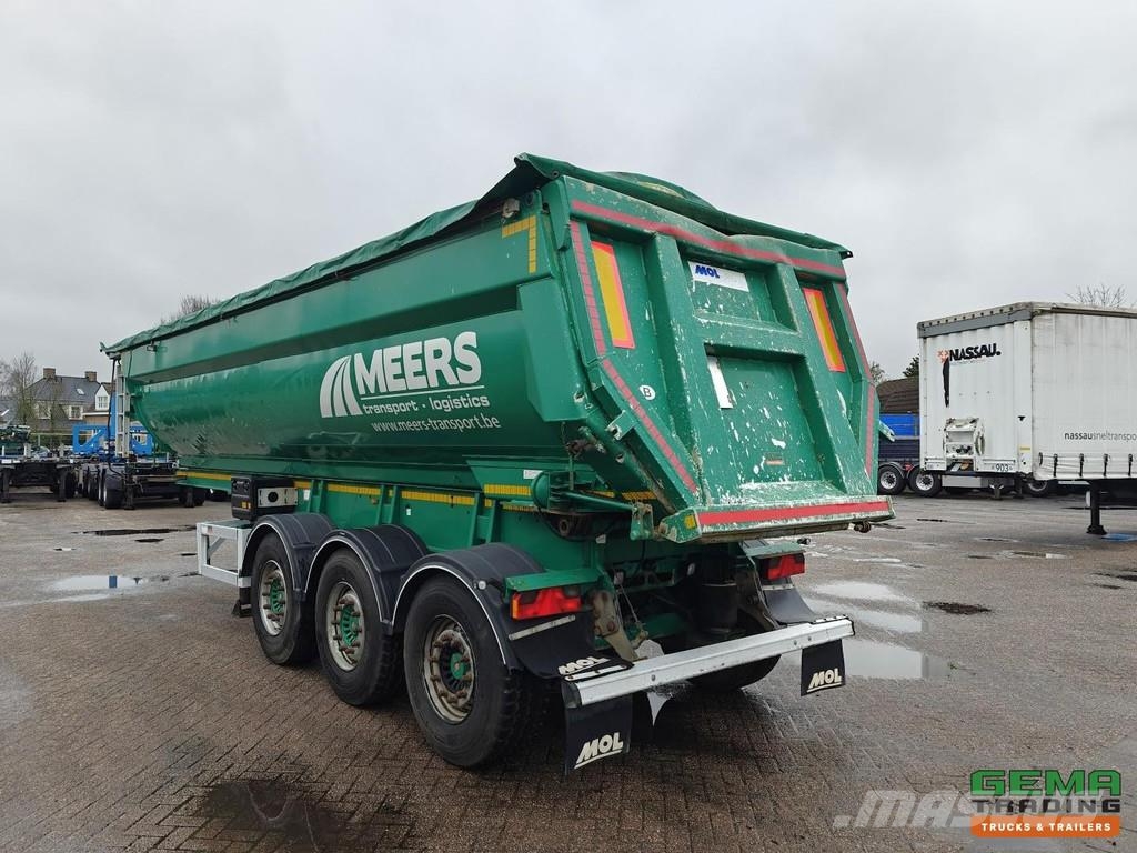 MOL MO4DAST3 3-Axle SAF - Tipper 30m³ - ALU/Steel - Di نصف مقطورات قلابة