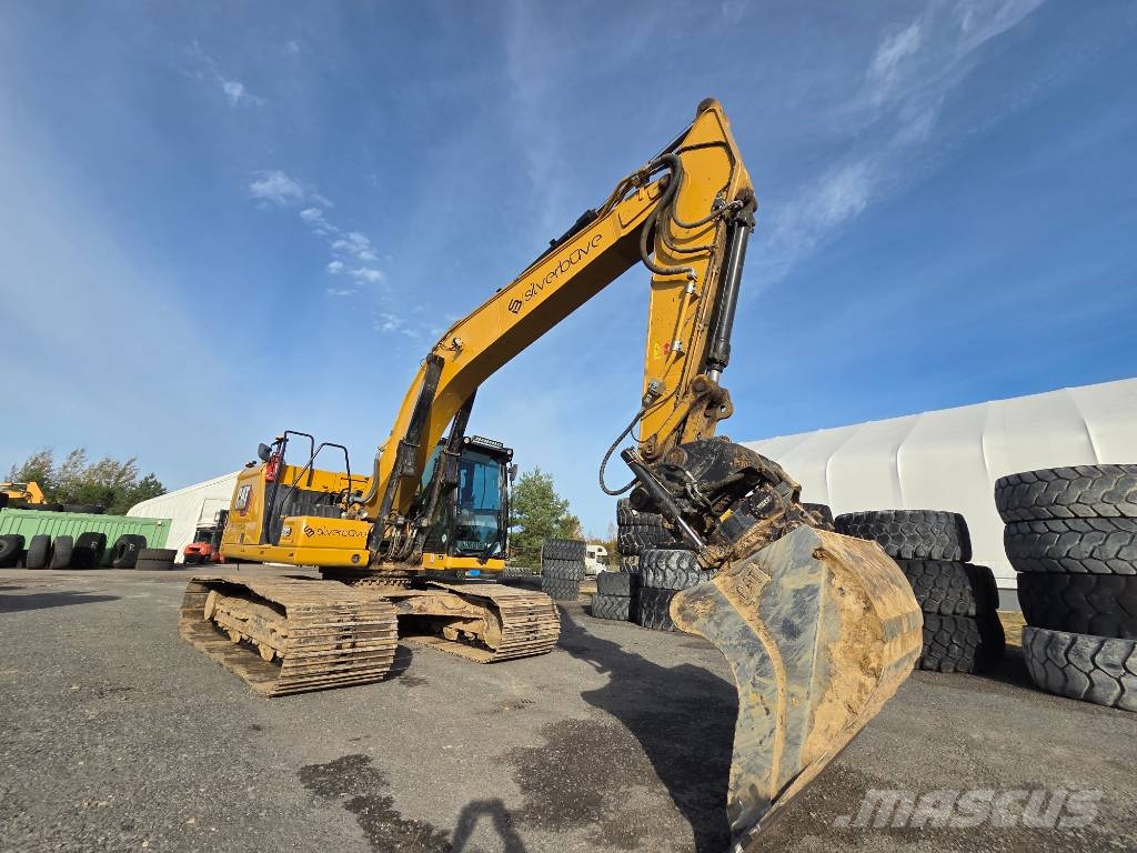 CAT 323 Kāpurķēžu ekskavatori