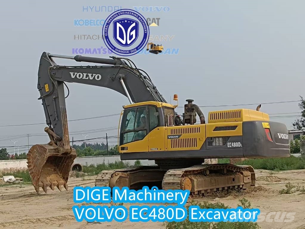 Volvo EC 480 D Bageri guseničari