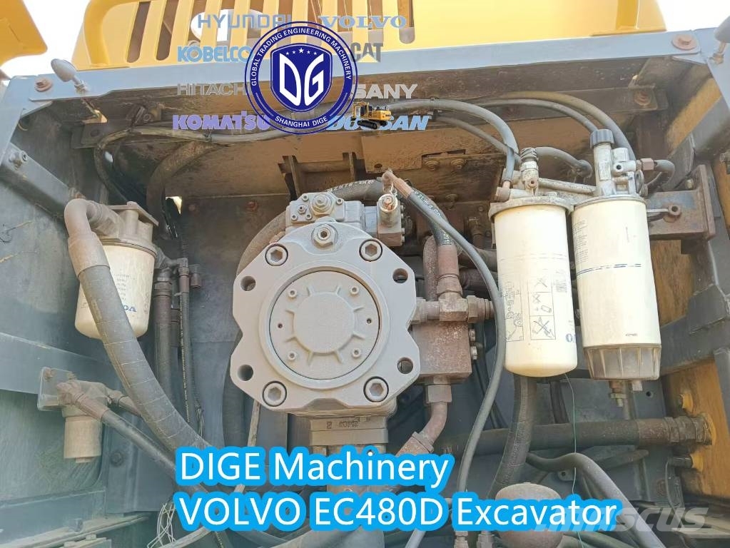 Volvo EC 480 D Bageri guseničari