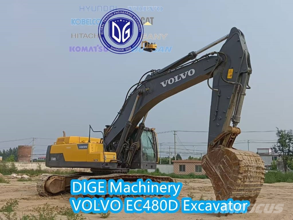 Volvo EC 480 D Bageri guseničari