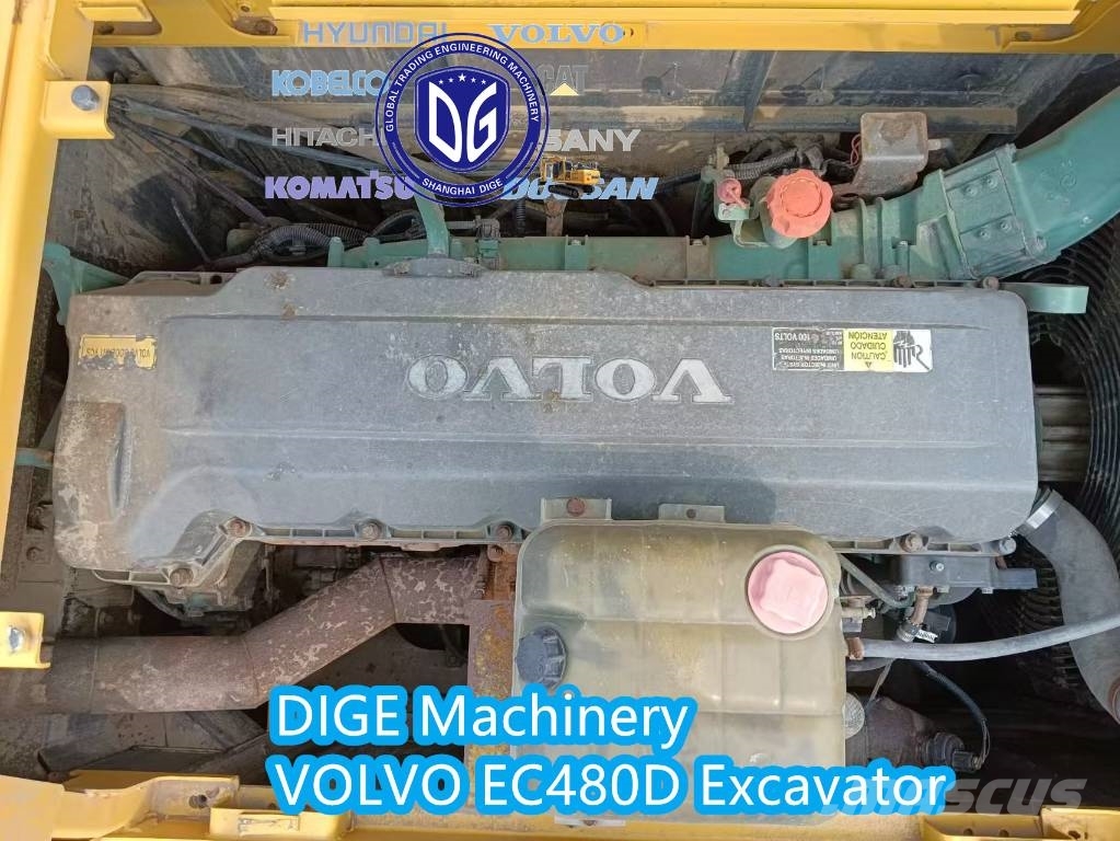 Volvo EC 480 D Bageri guseničari