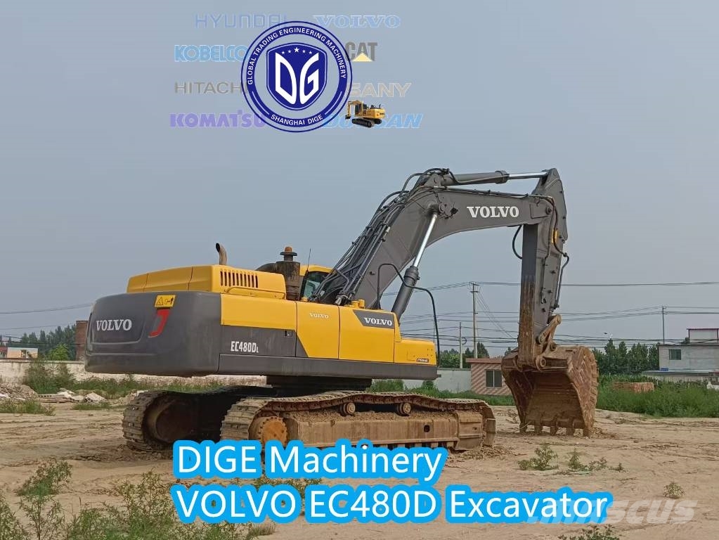 Volvo EC 480 D Bageri guseničari