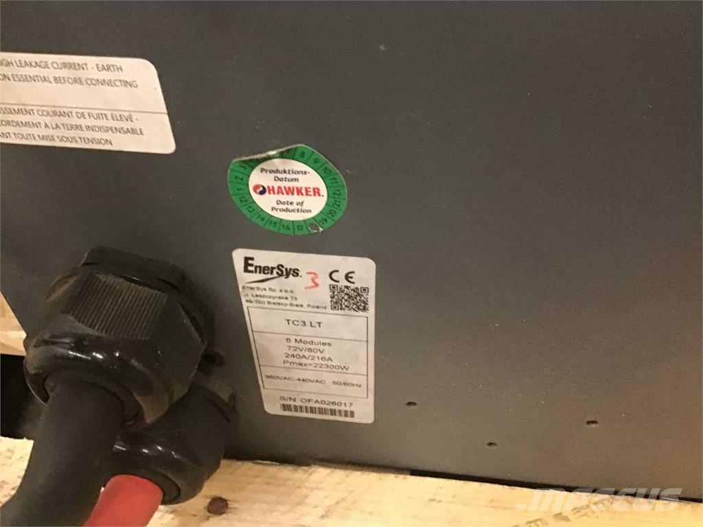 Linde E80 Elmotviktstruckar