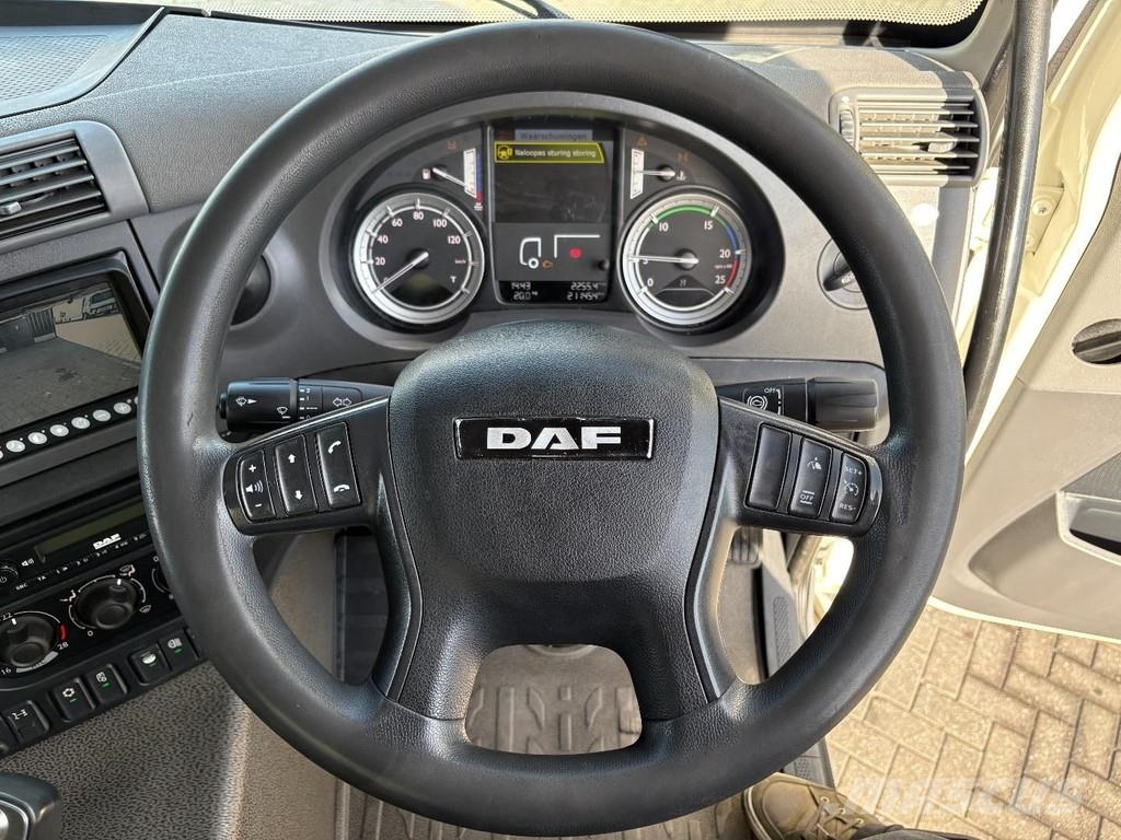 DAF CF 290 + GARBAGE TRUCK + 6X2 + LIFT/STEERING AXLE Atkritumu izvešanas transports