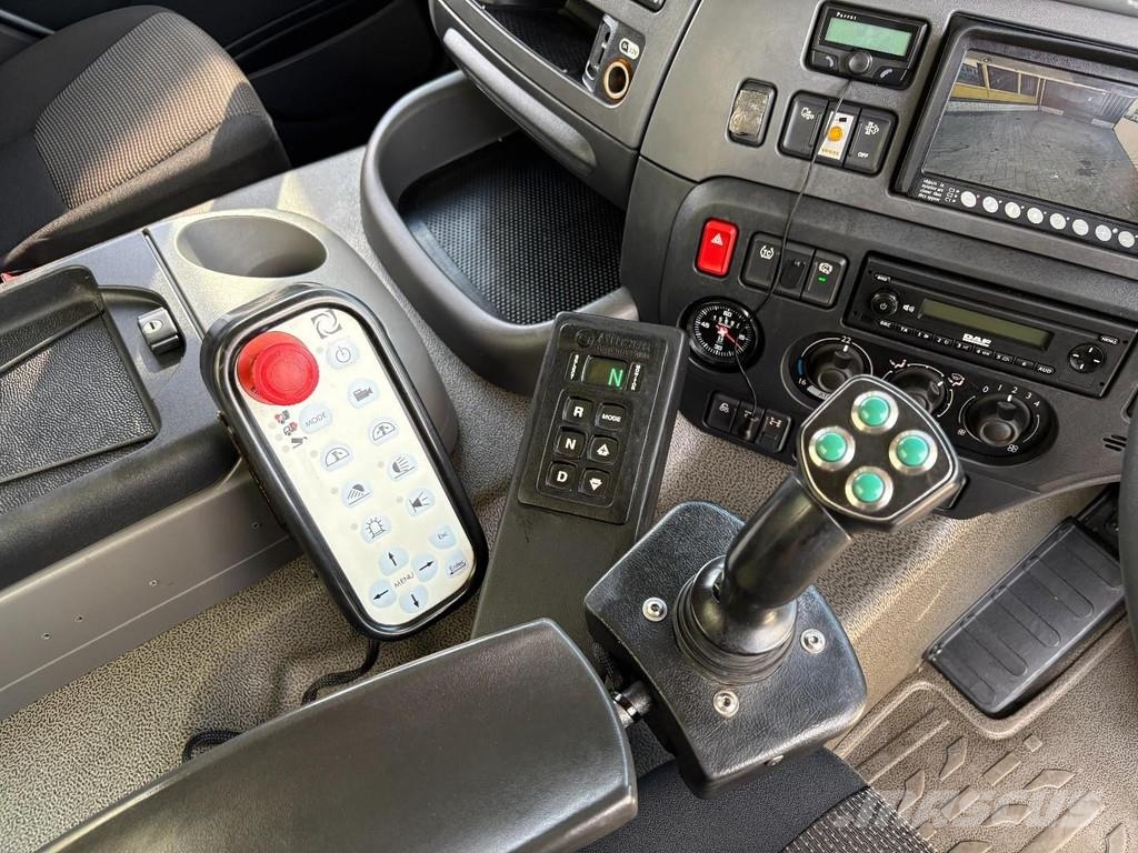 DAF CF 290 + GARBAGE TRUCK + 6X2 + LIFT/STEERING AXLE Atkritumu izvešanas transports