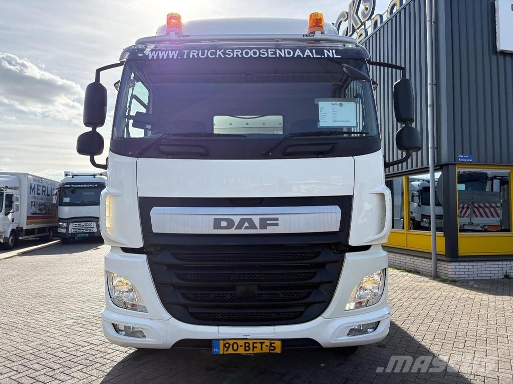 DAF CF 290 + GARBAGE TRUCK + 6X2 + LIFT/STEERING AXLE Atkritumu izvešanas transports