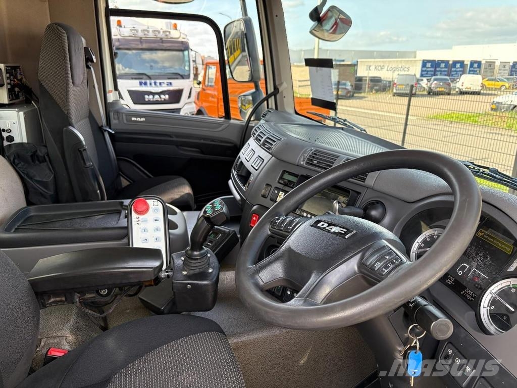 DAF CF 290 + GARBAGE TRUCK + 6X2 + LIFT/STEERING AXLE Atkritumu izvešanas transports