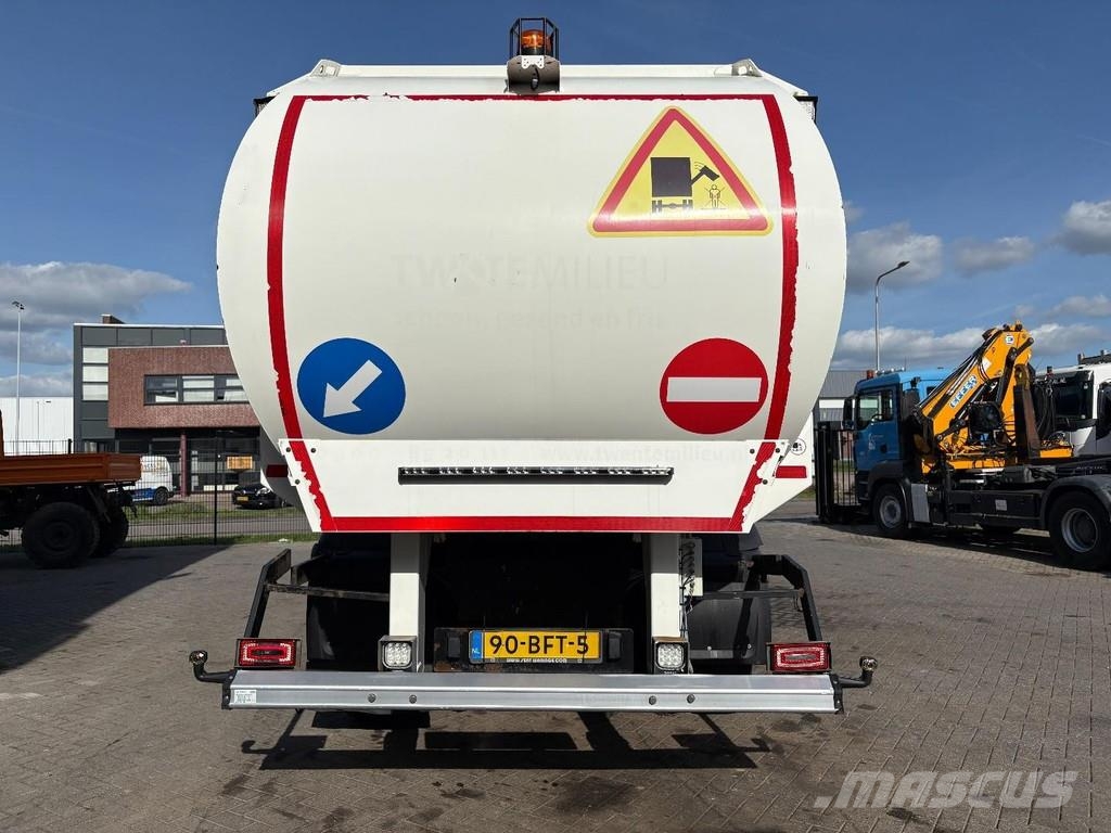 DAF CF 290 + GARBAGE TRUCK + 6X2 + LIFT/STEERING AXLE Atkritumu izvešanas transports