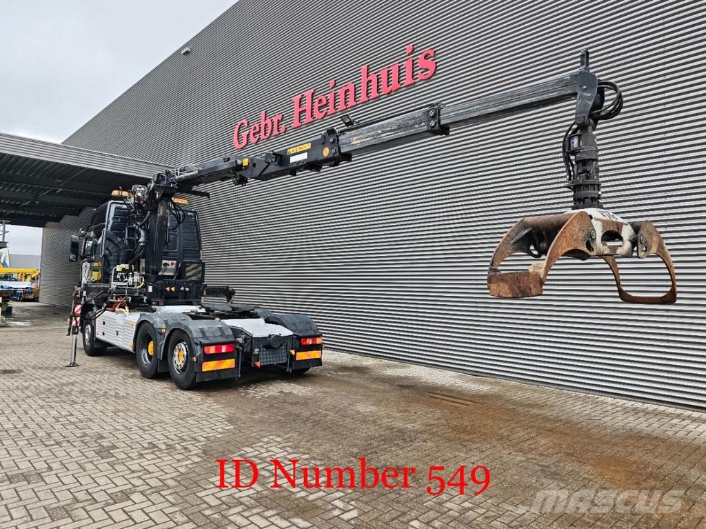 Volvo FH 16 540 6x2 Hiab Loglift F265ZT95 Mobiilinosturit