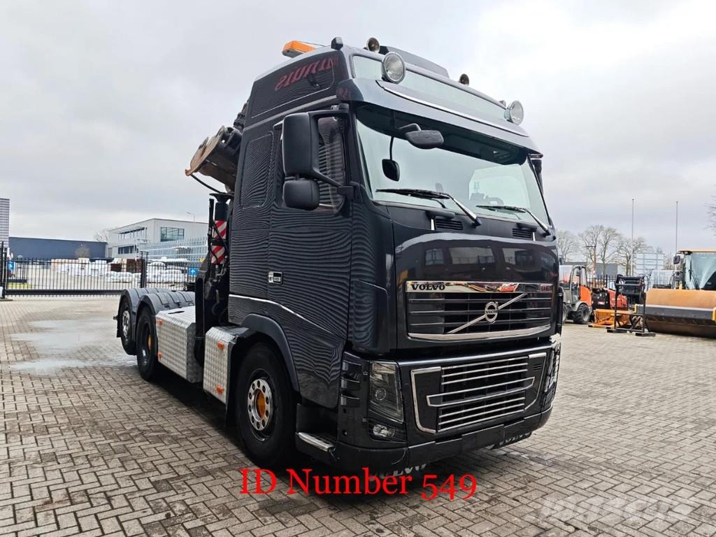 Volvo FH 16 540 6x2 Hiab Loglift F265ZT95 Mobiilinosturit