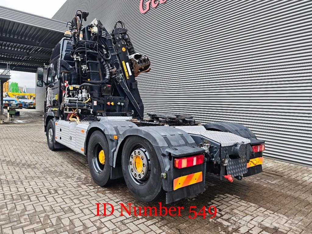 Volvo FH 16 540 6x2 Hiab Loglift F265ZT95 Mobiilinosturit