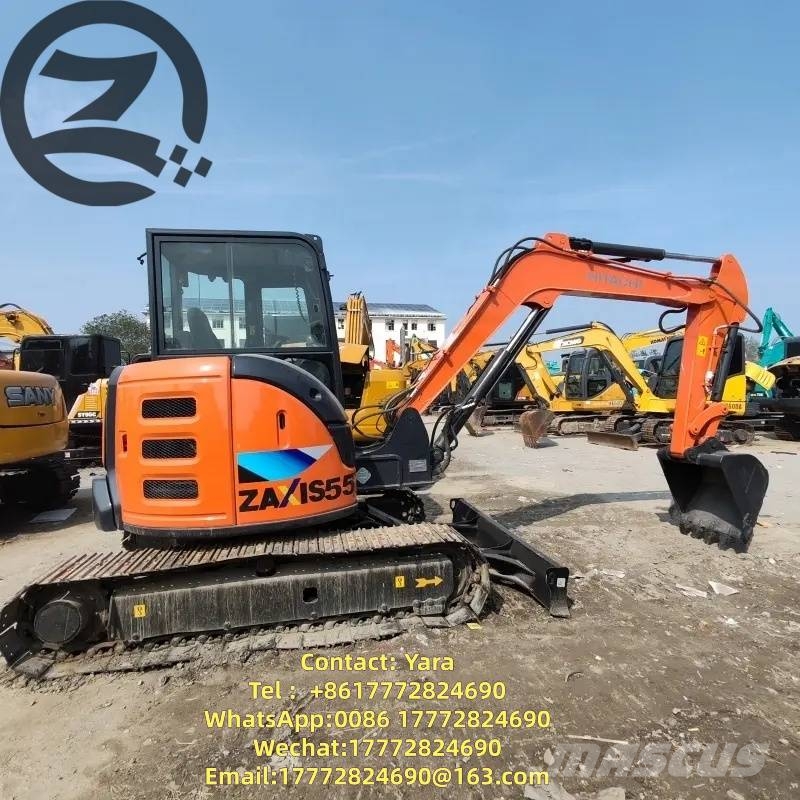 Hitachi ZX 55 Minigrävare < 7t