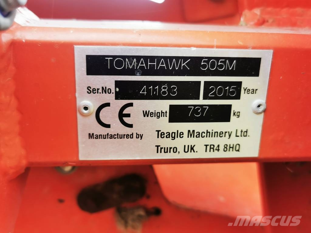 TEAGLE TOMAHAWK 505M Desmenuzadoras, cortadoras y desenrolladoras de pacas