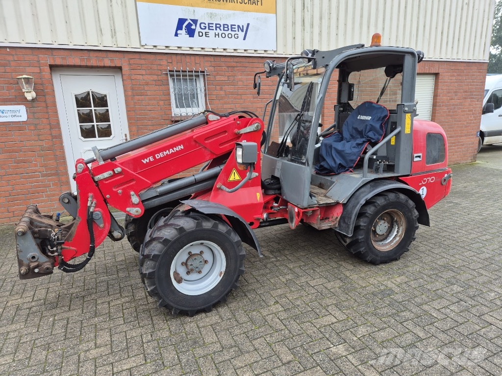 Weidemann 2070 LP CX 80 Hoflader / Teleskopradlader/Schäffer Telescopic wheel loaders