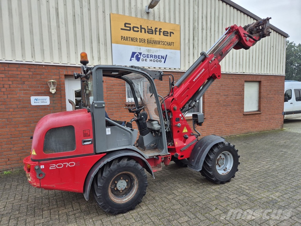 Weidemann 2070 LP CX 80 Hoflader / Teleskopradlader/Schäffer Telescopic wheel loaders