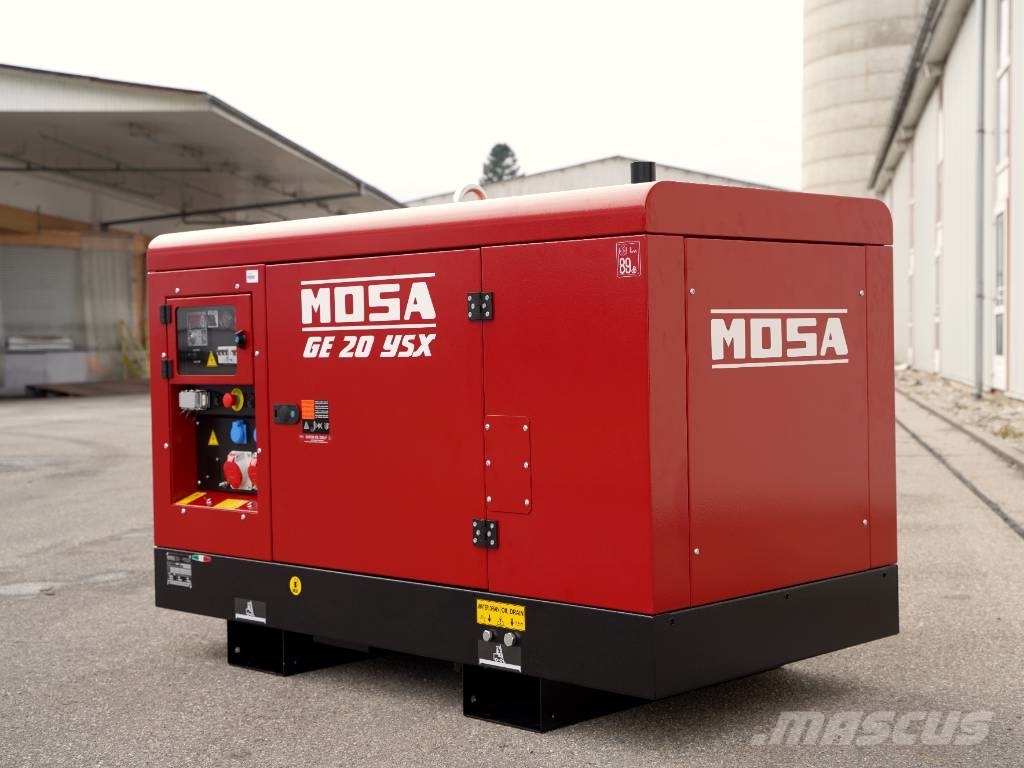 Mosa Stromerzeuger GE 20 YSX | 20 kVA (16 kW) / 400V Diesel Generators