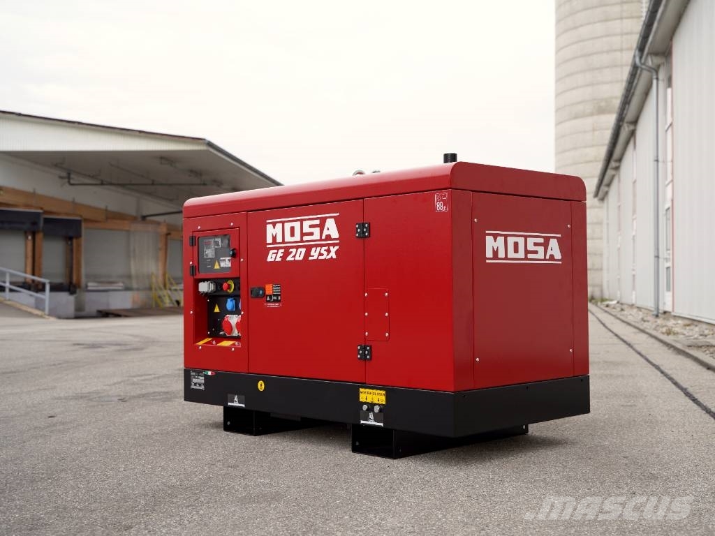 Mosa Stromerzeuger GE 20 YSX | 20 kVA (16 kW) / 400V Diesel Generators