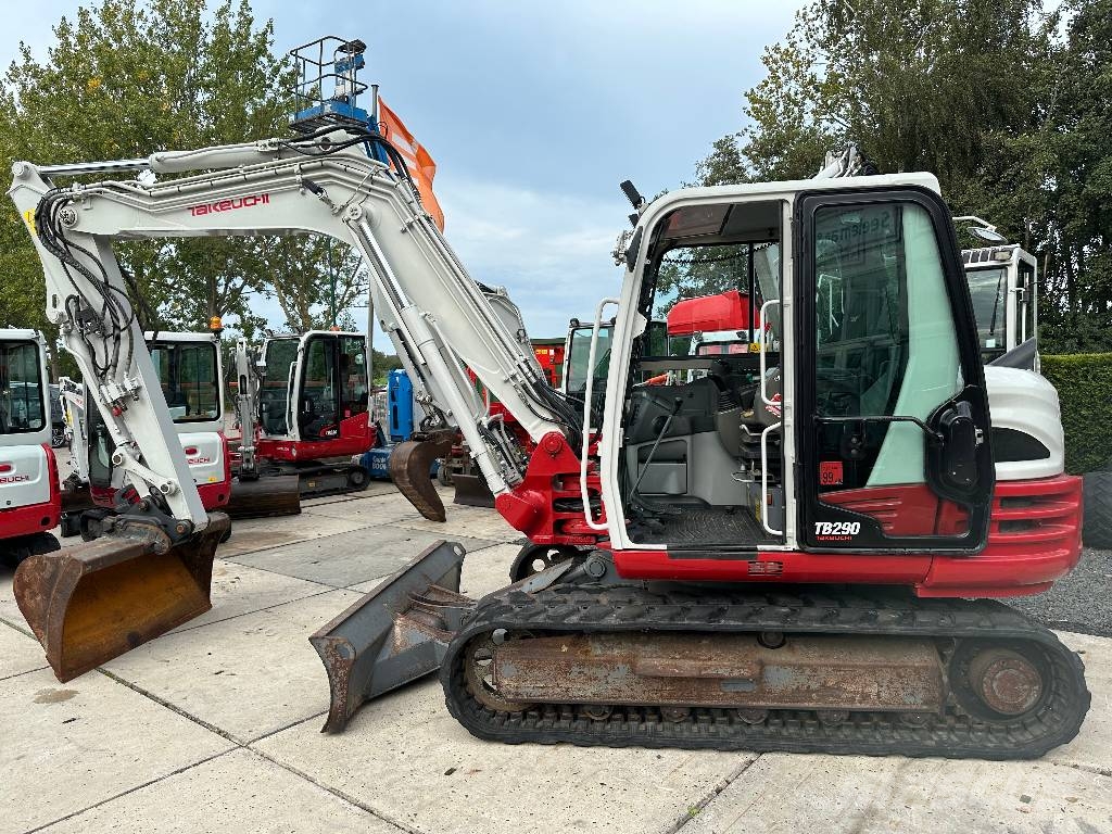 Takeuchi TB 290 CV Midigraafmachines 7t - 12t