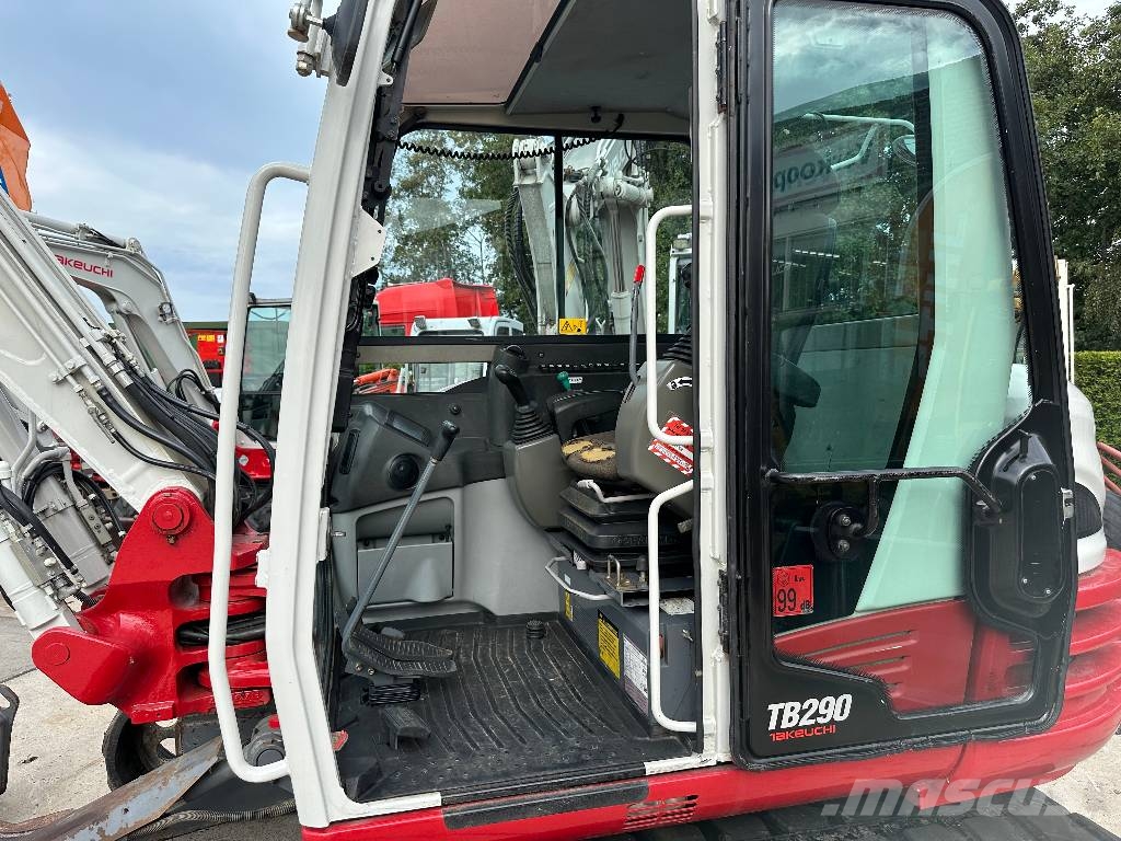 Takeuchi TB 290 CV Midigraafmachines 7t - 12t