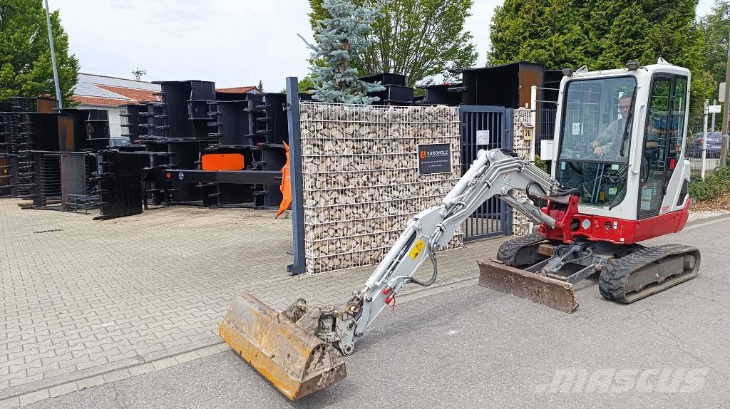Takeuchi TB 225 Minibagger 2,4 t BJ 2019 Powertilt MS03 Miniexcavadoras