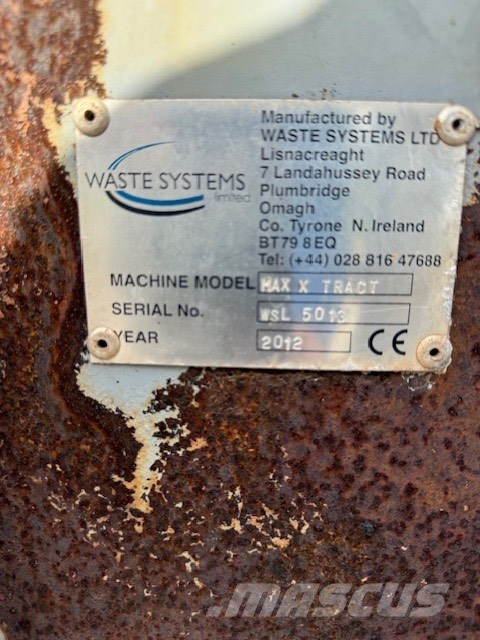 Proflow West Waste Systems Ltd Max X TracK PNEUMAIC SCREEN Мобильные грохоты