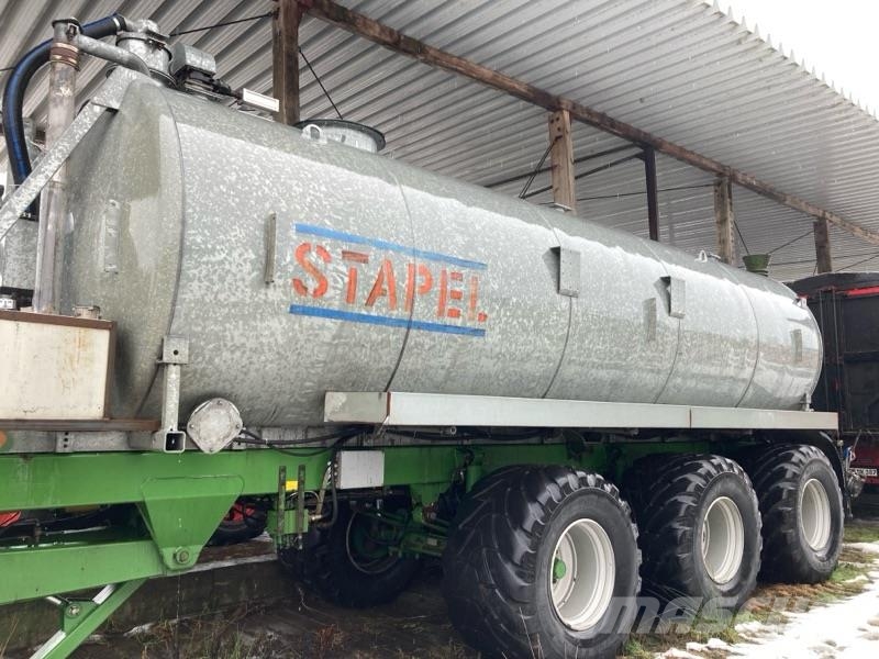 Bergmann HTW 65 + Stapel Gülleaufbau VT 27 Oprema za rukovanje i postavljanje
