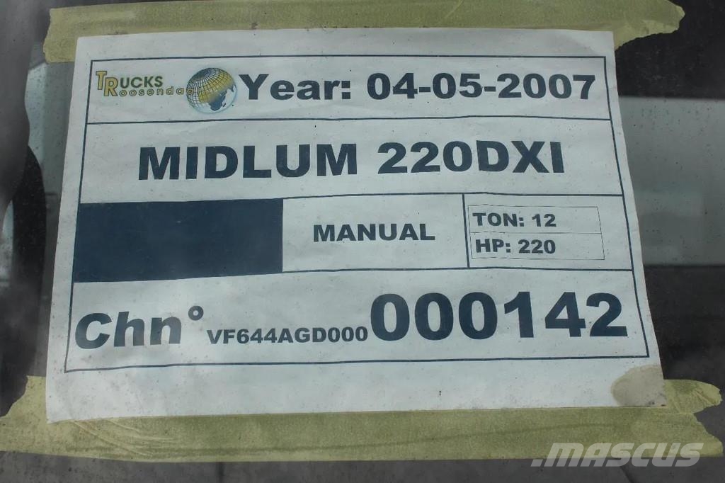 Renault Midlum 220 + manual + 16 meter Plataformas sobre camión