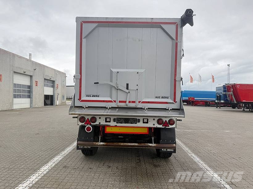 Kel-Berg Tipper / Alukastenmulde Kipper 59,5 cm3 نصف مقطورات قلابة