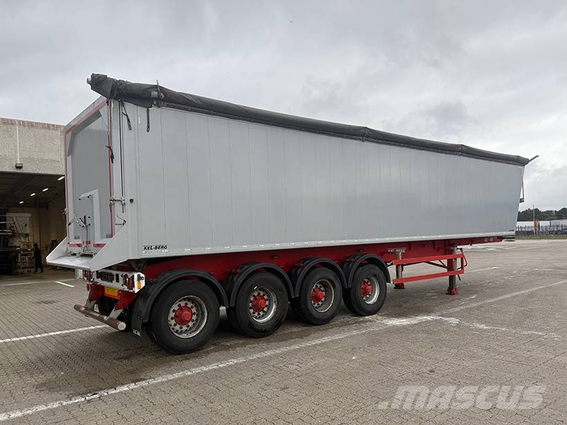 Kel-Berg Tipper / Alukastenmulde Kipper 59,5 cm3 نصف مقطورات قلابة