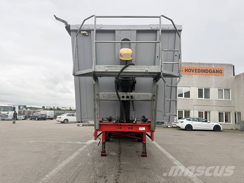 Kel-Berg Tipper / Alukastenmulde Kipper 59,5 cm3 نصف مقطورات قلابة