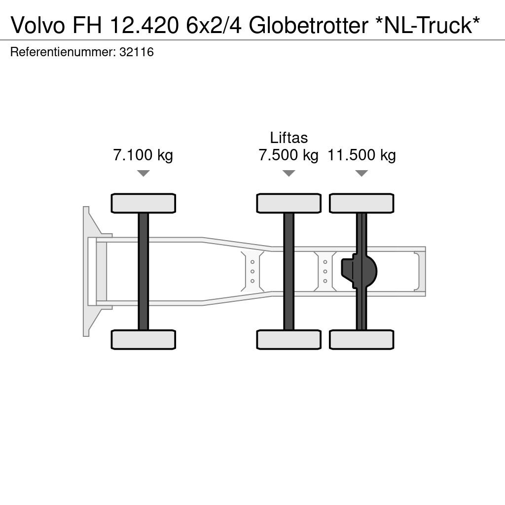 Volvo FH 12.420 6x2/4 Globetrotter *NL-Truck* Prime Movers