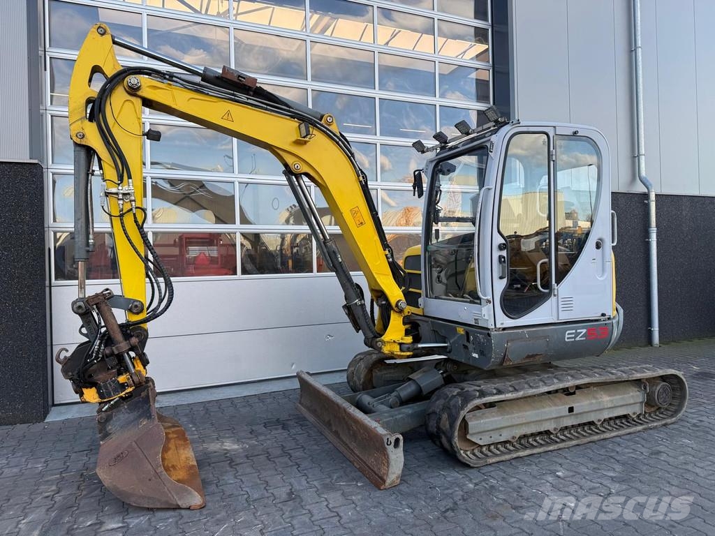 Wacker Neuson EZ53 | Engcon S45 Mini bagri <7t