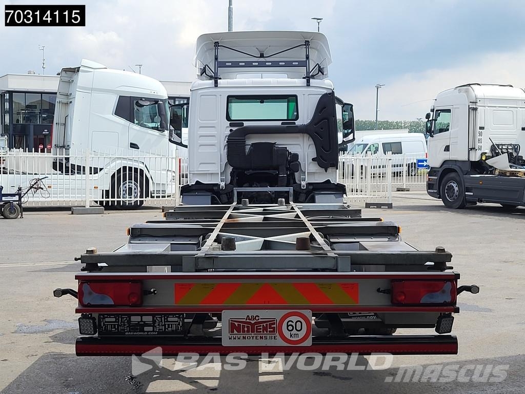 MAN TGM 15.250 4X2 42.000 kms! 15 tons BDF Automatic F Containertrucks met kabelsysteem