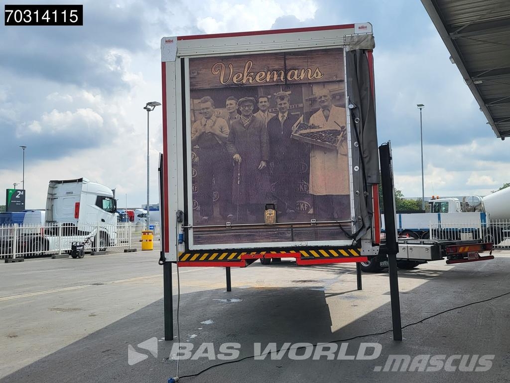 MAN TGM 15.250 4X2 42.000 kms! 15 tons marktwagen BDF Savivarčiai su kabeliniu keltuvu